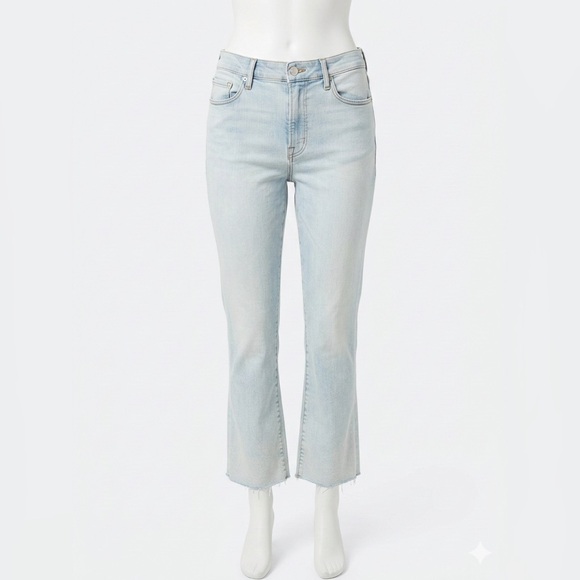 Frame Denim Denim - Frame‎ Denim Light Wash Cropped Jeans